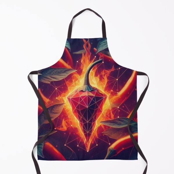 Item preview, Flaming Hot Geometric Chili designed and sold by mrf2thed.