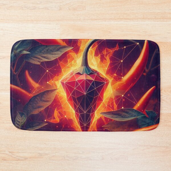 Item preview, Flaming Hot Geometric Chili designed and sold by mrf2thed.