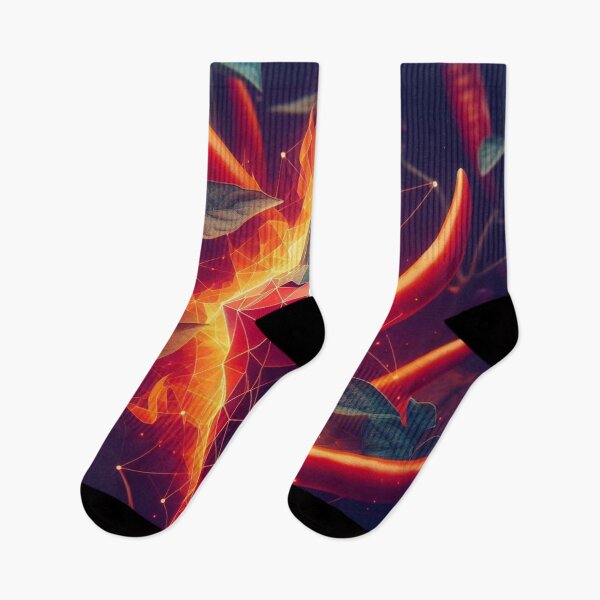 Item preview, Flaming Hot Geometric Chili designed and sold by mrf2thed.