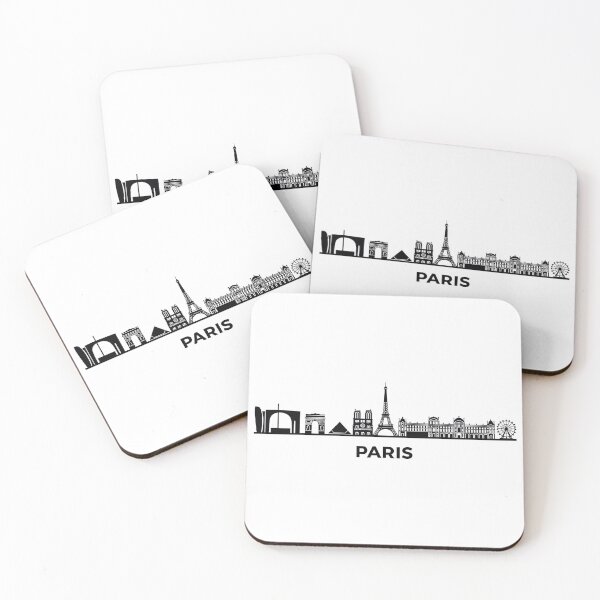 Artikelvorschau, Pariser Skyline-Silhouette entworfen und verkauft von griez.