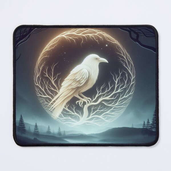 Item preview, White Raven Holo Tree designed and sold by mrf2thed.