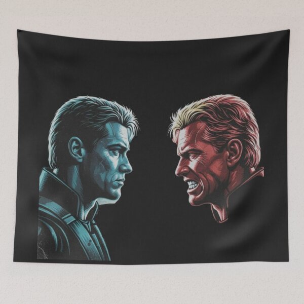 Item preview, UniSol Face-Off: Luc Deveraux vs. Andrew Scott - 90s Action Film designed and sold by FutureService.