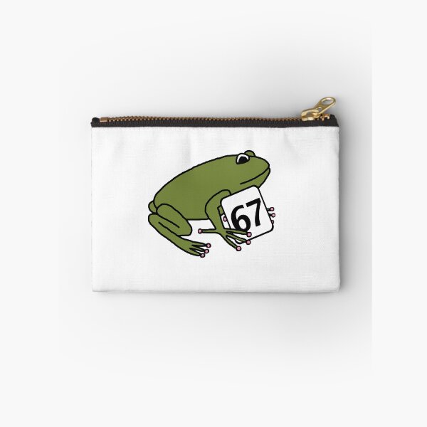 Item preview, Six Seven 6 7 Funny Frog Memes designed and sold by ellenhenry.