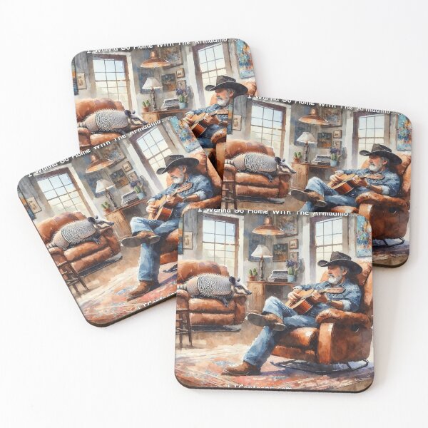 Item preview, Armadillo Serenade in a Sunlit Den: London Homesick Blues designed and sold by Rick London Gifts.