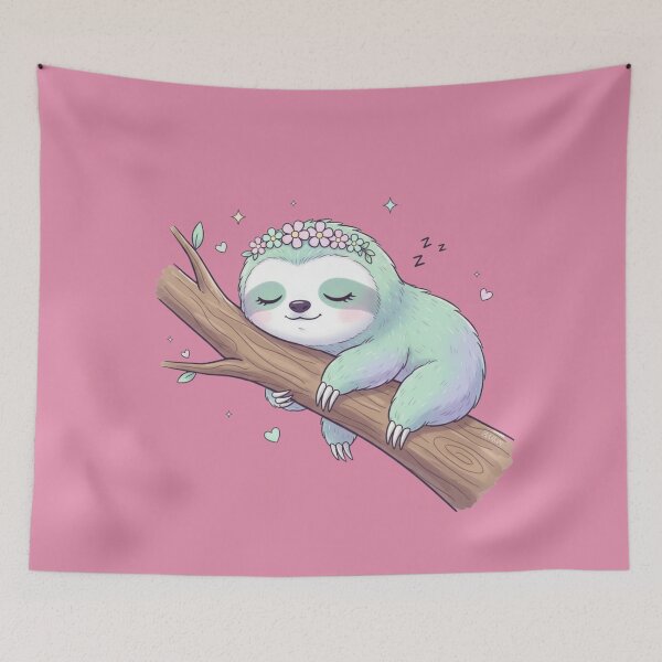 Item preview, Sleepy Sloth Love designed and sold by OOStudio.