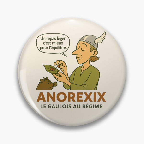 Item preview, Anorexix, The Gaul on a Diet designed and sold by Bratak.
