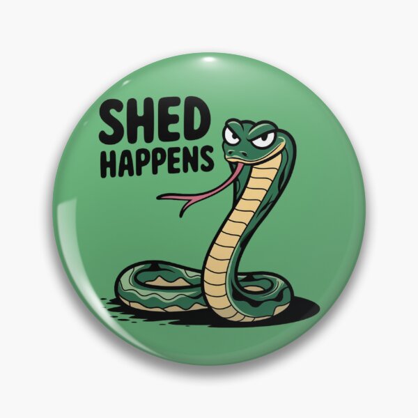 Artikelvorschau, Die Schlange aus "SHED HAPPENS" entworfen und verkauft von WeranovDesign.