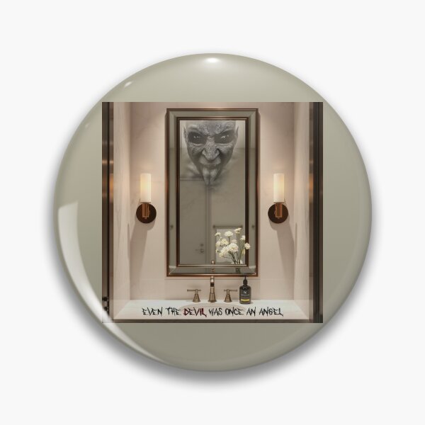 Item preview, The demon's reflection in a mirror. designed and sold by SoFanny.