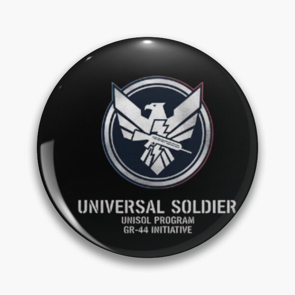 Item preview, UniSol Official Program Badge - 1992 Universal Soldier Sci-Fi designed and sold by FutureService.
