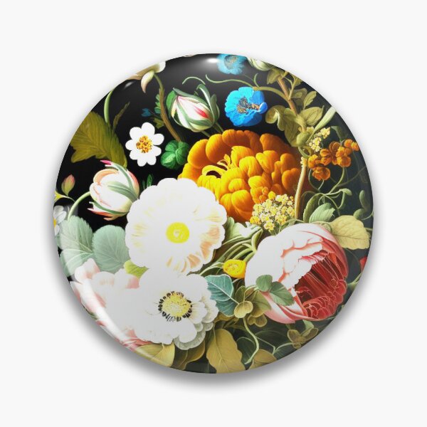 Artikelvorschau, Üppiger Blumenstrauß Stil flämischer alter Meister modisch stylish New Look entworfen und verkauft von G-M-Designs.