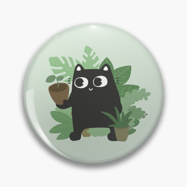Item preview, Plant cat designed and sold by loulou-artifex.
