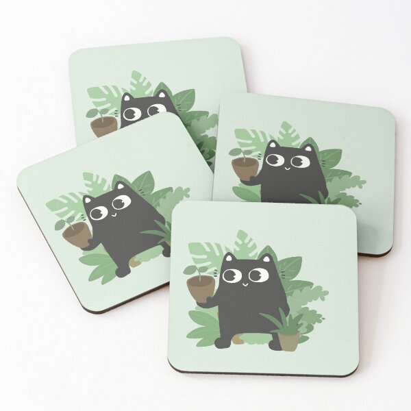 Item preview, Plant cat designed and sold by loulou-artifex.