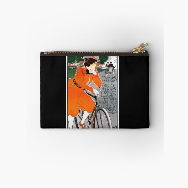 Item preview, Vintage Art Nouveau Poster | Cycles et Automobiles Legia | Géo Dorival Bicycle & Car Advertisement Print designed and sold by artofuniverse.