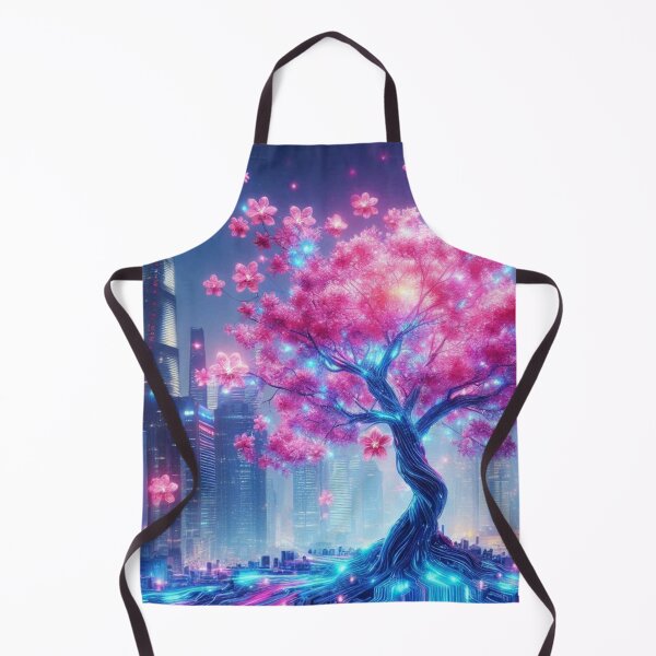 Item preview, Neon Sakura Pulse designed and sold by DreamArt Creations.