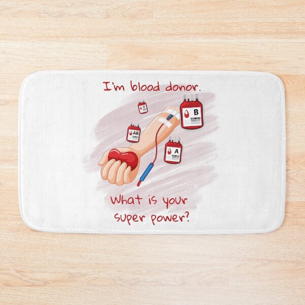 Item preview, Blood Donor Superhero – I Give Blood. What’s Your Superpower? designed and sold by marta-print.
