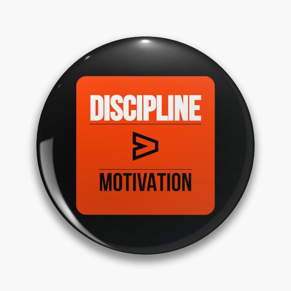 Item preview, Discipline Over Motivation – Business Mindset Quote designed and sold by J0b4t.