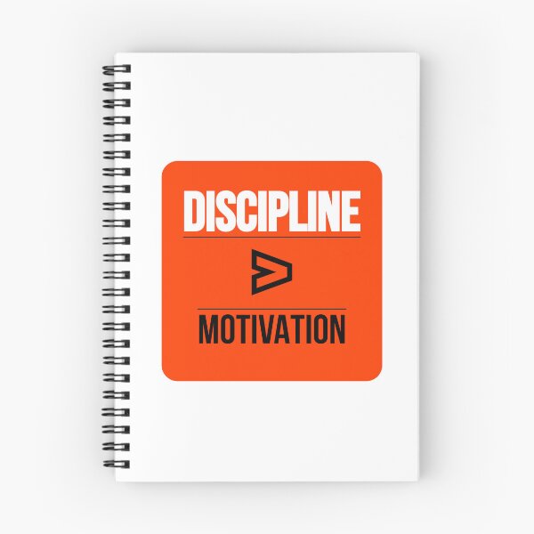 Item preview, Discipline Over Motivation – Business Mindset Quote designed and sold by J0b4t.
