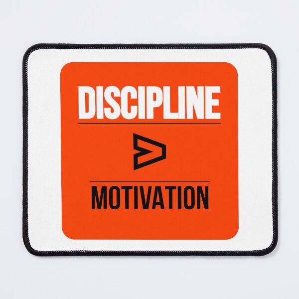 Item preview, Discipline Over Motivation – Business Mindset Quote designed and sold by J0b4t.