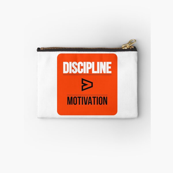 Item preview, Discipline Over Motivation – Business Mindset Quote designed and sold by J0b4t.