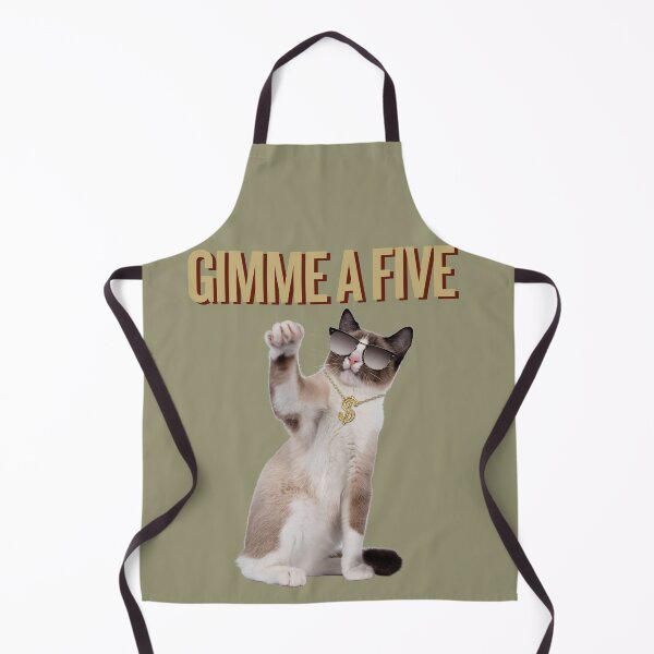 Item preview, Cool Cat High Five Meme Design designed and sold by IREMORHAN.