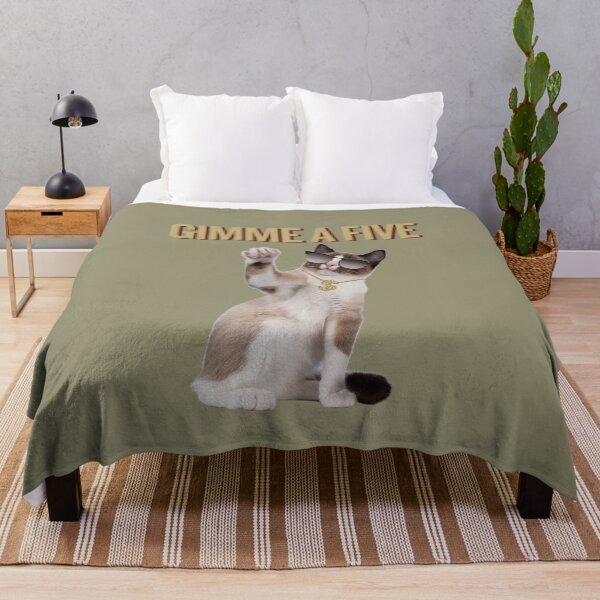 Item preview, Cool Cat High Five Meme Design designed and sold by IREMORHAN.