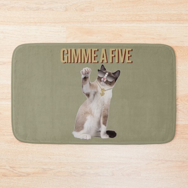 Item preview, Cool Cat High Five Meme Design designed and sold by IREMORHAN.