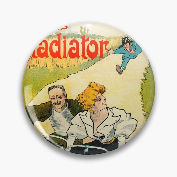 Item preview, Vintage Cycles Gladiator Poster | Art Nouveau Style | 1895 Misti Creation | Bicycle Craze & Social Change | Humor History designed and sold by artofuniverse.