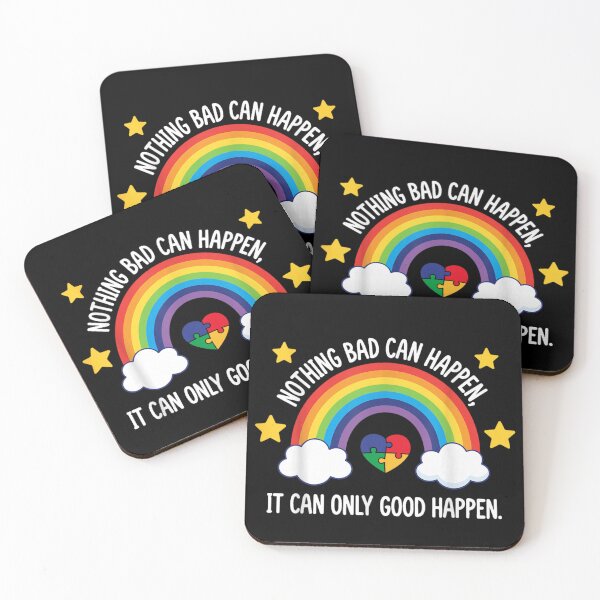 Item preview, Autism Rainbow Good Happens Puzzle Heart Awareness Acceptance Support designed and sold by MassonCalepon.