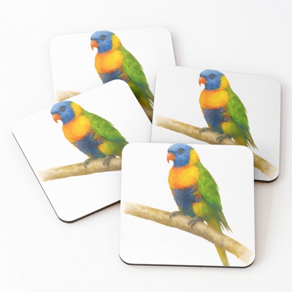 Item preview, Rainbow Lorikeet (Trichoglossus moluccanus) designed and sold by HOMETOWN86.