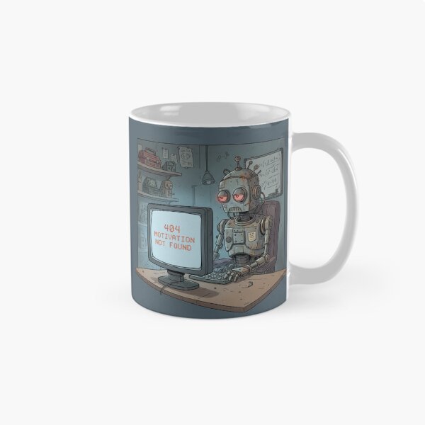 Item preview, Motivation Robot  designed and sold by HeyitsCee.