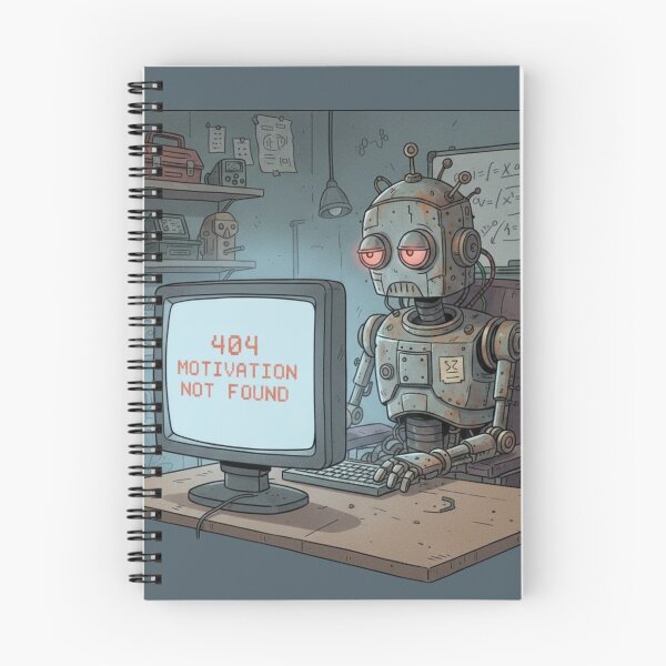 Item preview, Motivation Robot  designed and sold by HeyitsCee.