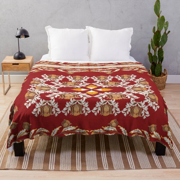 Item preview, Oreintal  Floral Damask pattern1 designed and sold by ChaReePat.