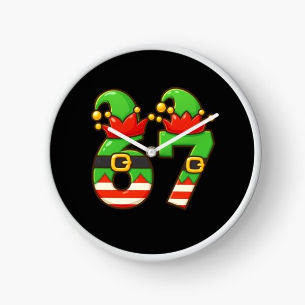 Item preview, Meme de la mano de esqueleto 67 (seis siete) - Meme navideño gracioso designed and sold by NelsBla.
