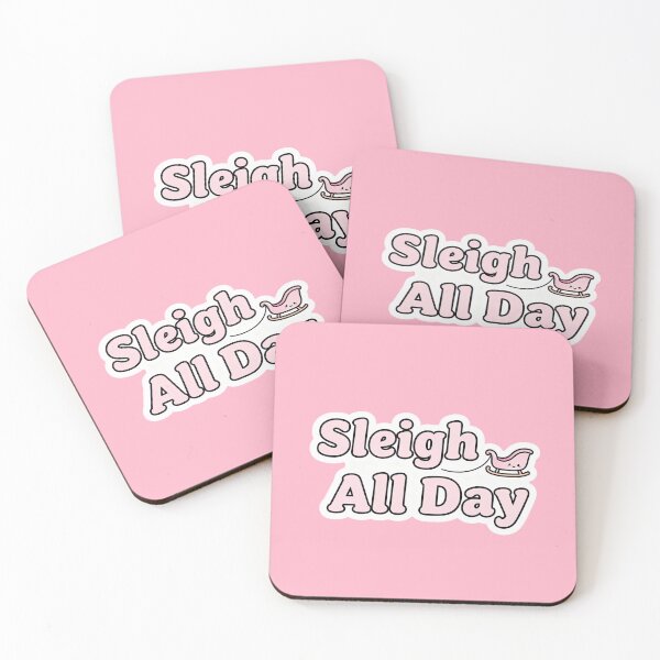 Item preview, Sleigh All Day Funny Christmas Quote designed and sold by MuseAI.