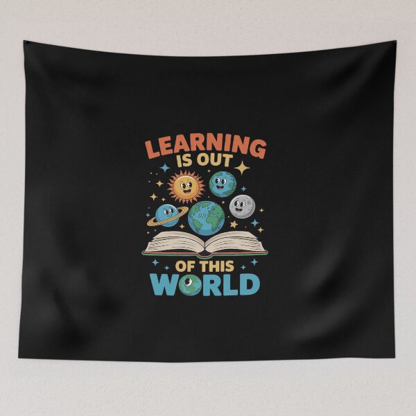 Item preview, Learning Is Out Of This World Science Teacher Space Planets  designed and sold by EllinoKlemo.