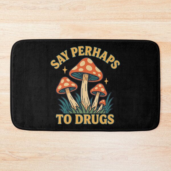 Item preview, Say Perhaps to Drugs – Psychedelic Mushroom Art designed and sold by getpressedshirt.