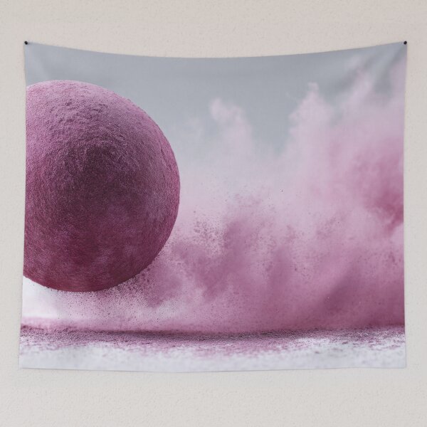 Item preview, Pink powder burst in motion designed and sold by anytka.