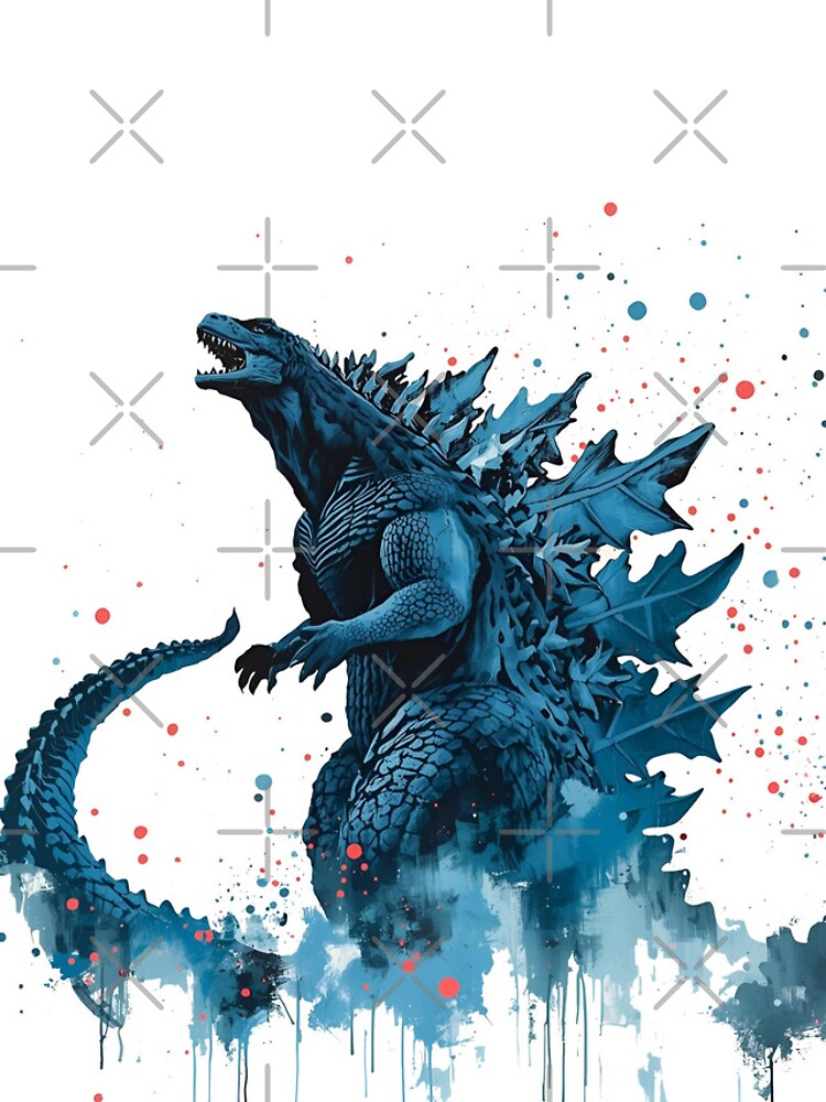 Thumbnail 4 of 4, iPhone Case, Godzilla designed and sold by NoobsDesign.