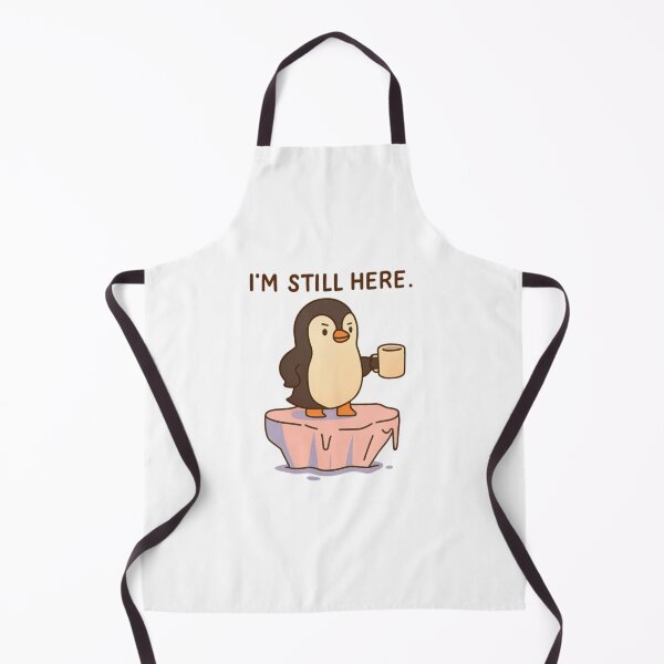 Item preview, Funny Quote Sticker | I’m Still Here | Relatable Dark Humor Aesthetic Animal Meme Design designed and sold by ZekoStick.