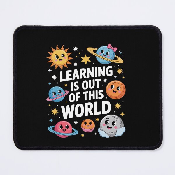 Item preview, Learning Is Out Of This World Space Planets designed and sold by EllinoKlemo.