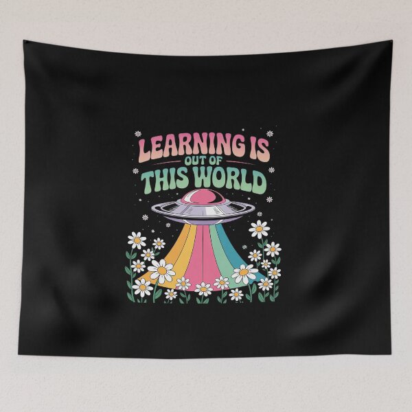 Item preview, Learning Is Out Of This World Space Planets Teacher Student Men Women  designed and sold by EllinoKlemo.