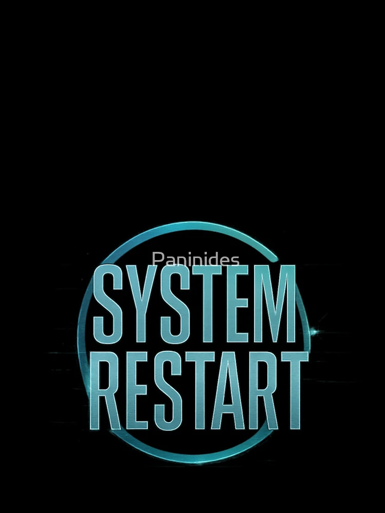 Thumbnail 4 of 4, iPhone Case, SYSTEM RESTART designed and sold by Paninides.
