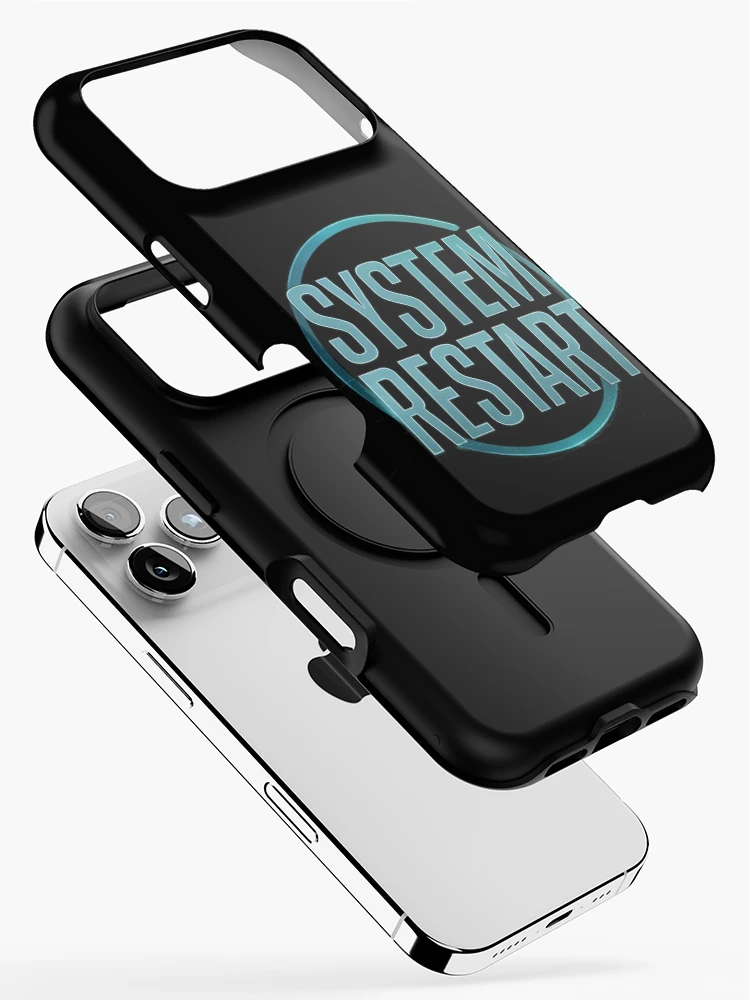 Thumbnail 2 of 4, iPhone Case, SYSTEM RESTART designed and sold by Paninides.