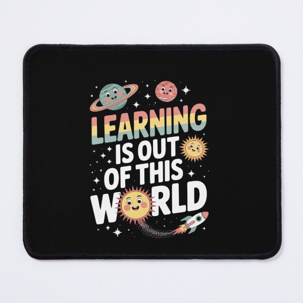 Item preview, Learning is Out Of This World Space Teacher Cute Groovy designed and sold by EllinoKlemo.