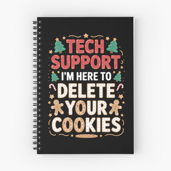 Item preview, Christmas Tech Support Here To Delete Cookies designed and sold by Sea4Adventures.