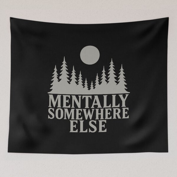 Item preview, Mentally Somewhere Else – Forest Escape Minimalist designed and sold by SnappyPNG.