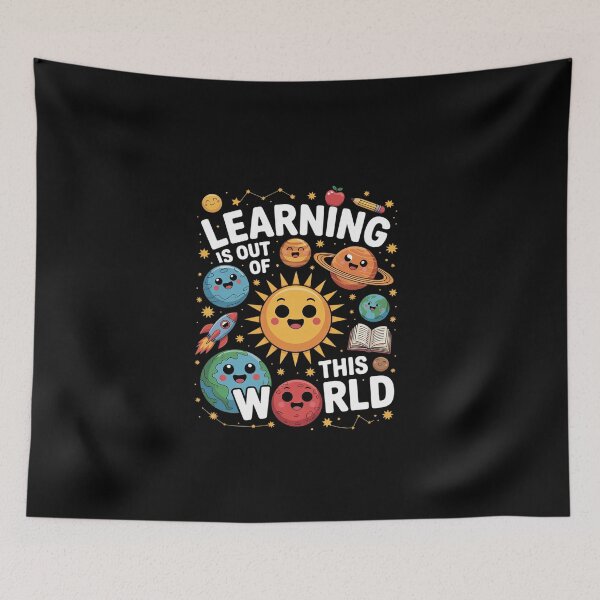 Item preview, Learning Is Out Of This World Teacher Back To School  designed and sold by EllinoKlemo.