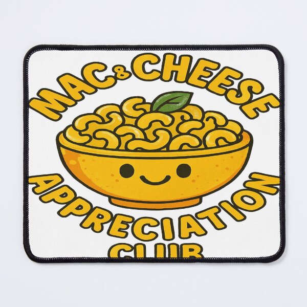 Item preview, Mac & Cheese Appreciation Club – Funny Thanksgiving Food Design designed and sold by Print4verse.