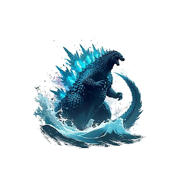 Artwork thumbnail, Godzilla by Nice En