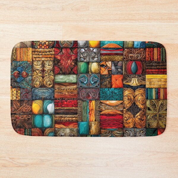 Item preview, Colorful Geometric Mosaic designed and sold by JPugliese.
